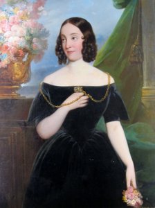 Doña Emilia Herrera Toro by Raymond Auguste Quinsac Monvoisin